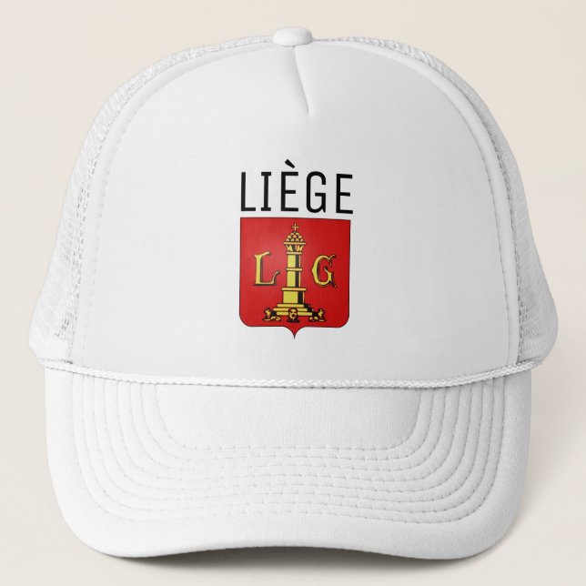 Coat of Arms of Liège, Belgium Trucker Hat (Front)