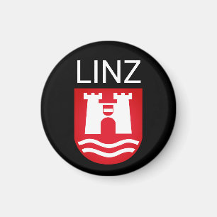 Coat of Arms of Linz, AUSTRIA Magnet