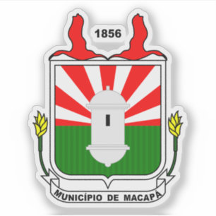 Coat of arms of Macapá, Brazil 