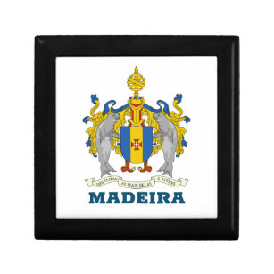 Coat of Arms of Madeira, Portugal Gift Box