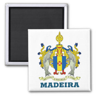 Coat of Arms of Madeira, Portugal Magnet