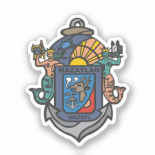 Coat of Arms of Mazatlán, Sinaloa (MX)