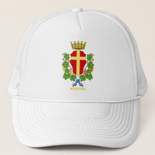 Coat of arms of Messina, Sicily Trucker Hat