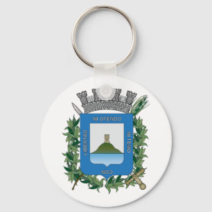 Coat of Arms of Montevideo, Uruguay Key Ring