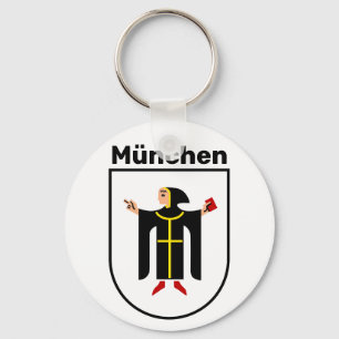 Coat of Arms of Munich Key Ring