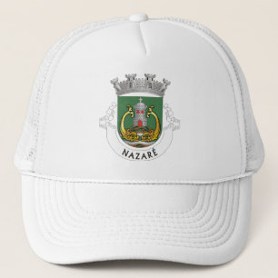 Coat of Arms of Nazaré, Portugal Trucker Hat