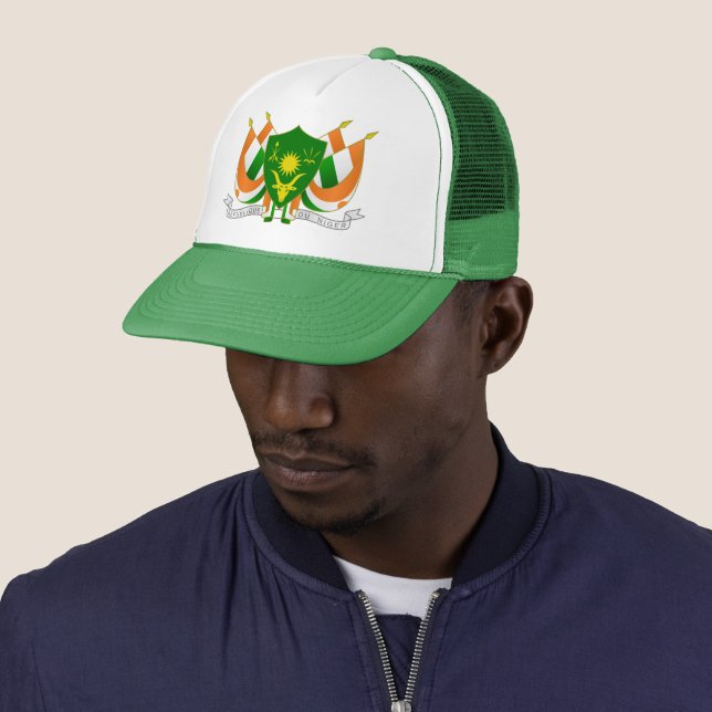 Coat of Arms of Niger Trucker Hat (In Situ)
