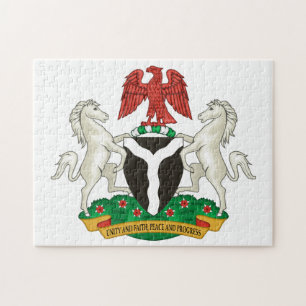 Coat of Arms of Nigeria Jigsaw Puzzle