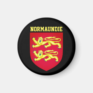 Coat of Arms of Normandy - FRANCE Magnet