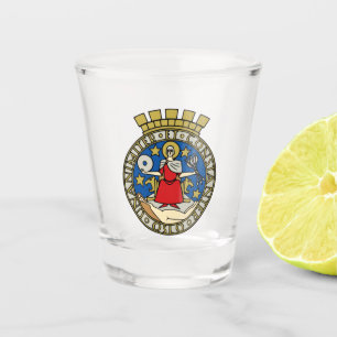 Coat of Arms of Oslo, Norway Shot Glass