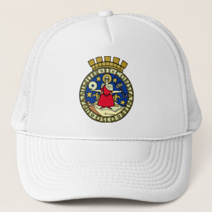 Coat of Arms of Oslo, Norway Trucker Hat