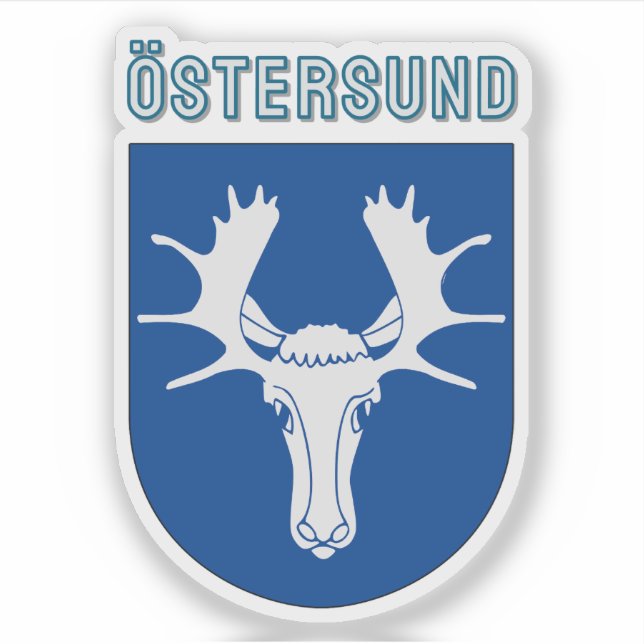 Coat of arms of Östersund - Sweden (Front)