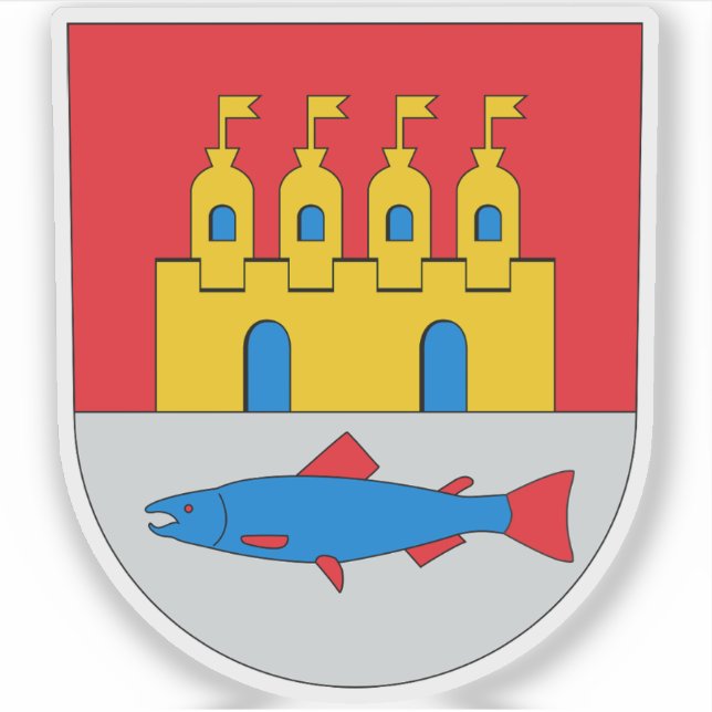 Coat of arms of Oulu, Finland (Front)