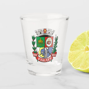 Coat of Arms of Paraty, Brazil Shot Glass