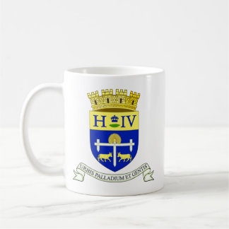 Coat of Arms of Pau, Pyrénées-Atlantiques (FRANCE) Coffee Mug