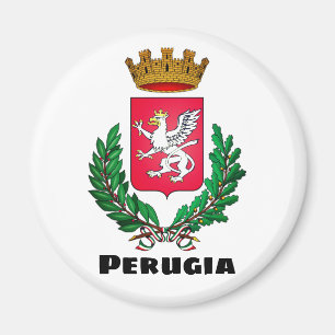 Coat of Arms of Perugia, Italia Magnet