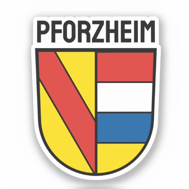 Coat of Arms of Pforzheim, Germany (Front)