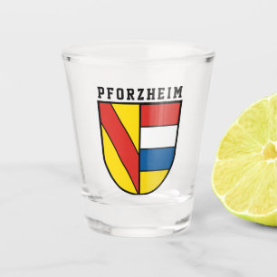 Coat of Arms of Pforzheim, Germany Shot Glass