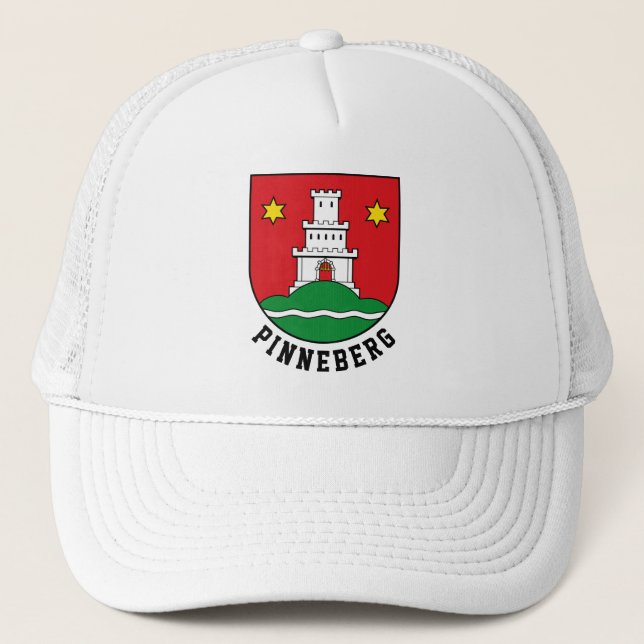 Coat of Arms of Pinneberg, Germany Trucker Hat (Front)