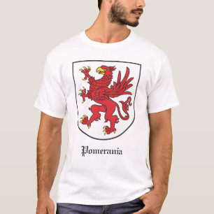 Coat of Arms of Pomerania Majestic Griffin Art T-Shirt