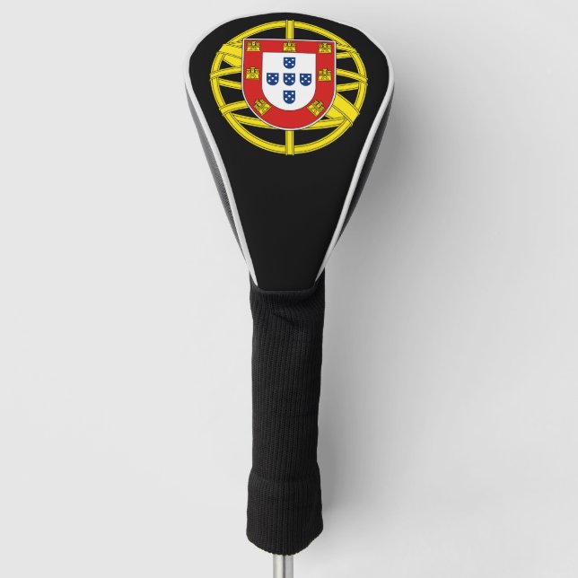 Coat of Arms of Portugal (Lesser coa) Golf Head Co Cover (Front)