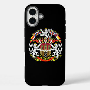Coat of Arms of Prague iPhone 16 Plus Case