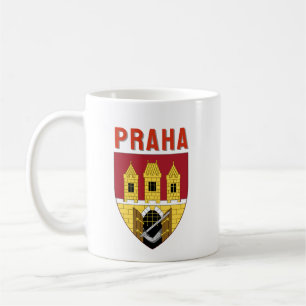 Coat of arms of Prague, Czech Republic Coffee Mug