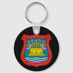 Coat of Arms of Puebla de los Ángeles, México Keyc Key Ring