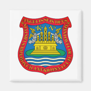 Coat of Arms of Puebla de los Ángeles, México Magnet