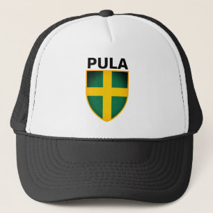 Coat of Arms of Pula (Istria), Croatia Trucker Hat