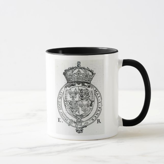 Coat of Arms of Queen Elizabeth I Mug (Right)