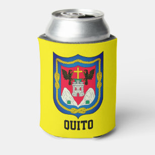 Coat of Arms of Quito, Ecuador Can Cooler