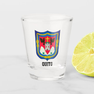 Coat of Arms of Quito, Ecuador Shot Glass
