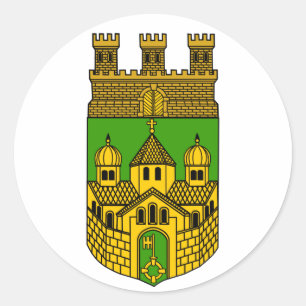Coat of Arms of Recklinghausen, Germany Classic Round Sticker