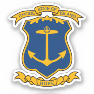 Coat of arms of Rhode Island Magnet
