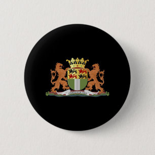Coat of arms of Rotterdam 6 Cm Round Badge