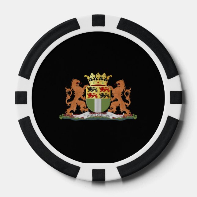 Coat of arms of Rotterdam Poker Chips (Front)