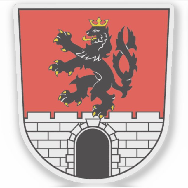 Coat of arms of Rožnov pod Radhoštěm, Czechia (Front)