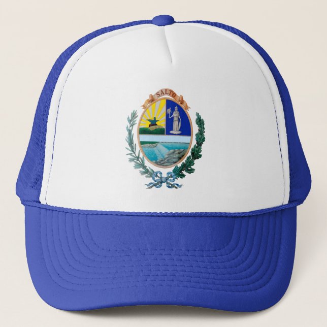 Coat of Arms of Salto, Uruguay Trucker Hat (Front)