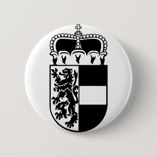 Coat of arms of Salzburg 6 Cm Round Badge