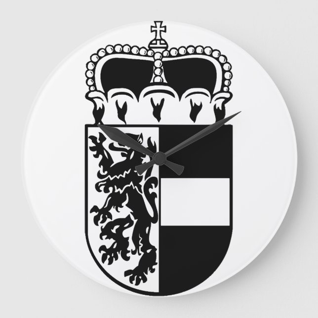 Coat of arms of Salzburg Large Clock (Front)
