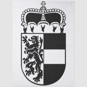 Coat of arms of Salzburg Tissue Paper