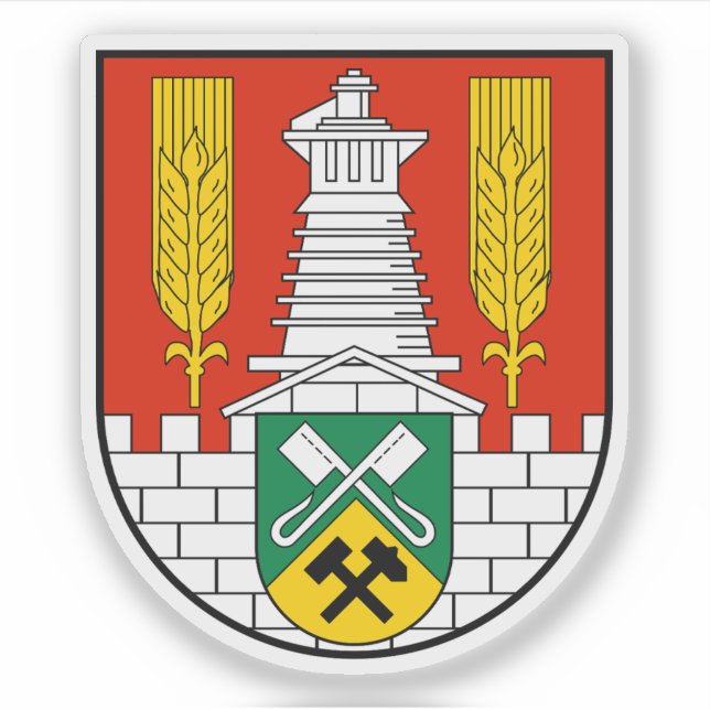 Coat of arms of Salzgitter, Germany (Front)