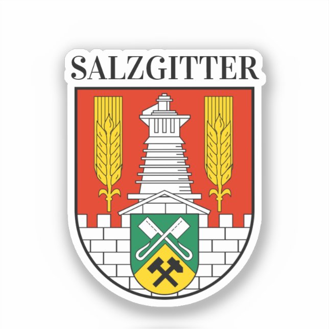 Coat of Arms of Salzgitter, Germany (Front)