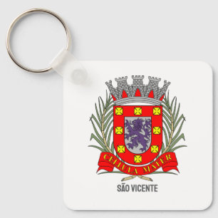 Coat of Arms of São Vicente, São Paulo Key Ring