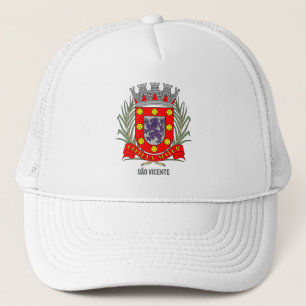 Coat of Arms of São Vicente, São Paulo Trucker Hat