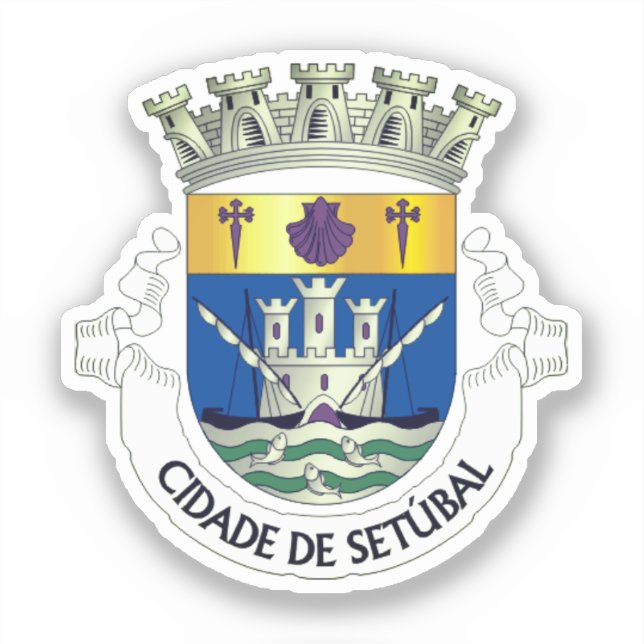 Coat of Arms of Setúbal, PORTUGAL (Front)