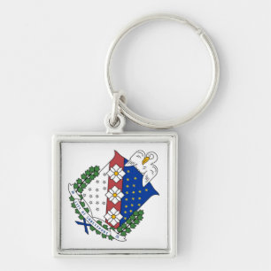 Coat of arms of Shreveport, Louisiana Key Ring