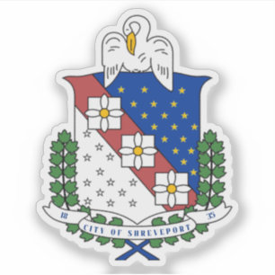 Coat of arms of Shreveport, Louisiana, USA