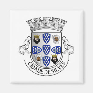 Coat of arms of Silves, Portugal Magnet